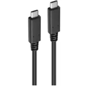 Câble USB C vers USB C Accsup 1 m Noir pas cher
