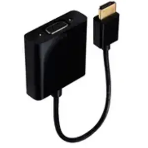 Comparateur de prix : Adaptateur HDMI mâle vers VGA femelle Accsup 20 cm Noir