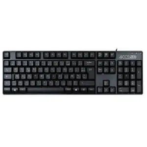 Clavier Azerty Accsup KC06 FR V2 Noir