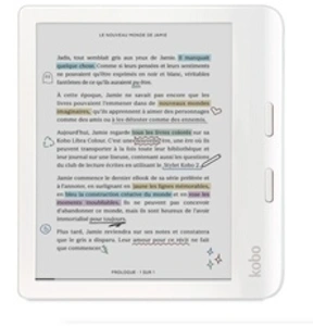 Comparateur de prix : Liseuse numérique Kobo by Fnac Libra Colour 7" 32 Go Blanc