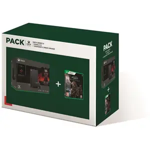Comparateur de prix : Pack Xbox Series X 1 To, Noir avec Diablo IV et Assassin's Creed Mirage