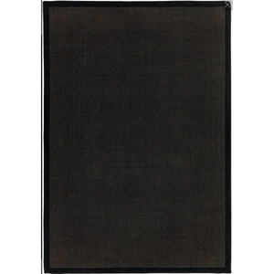 Novatrend Tapis en fibre végétale noir 240x340 cm
