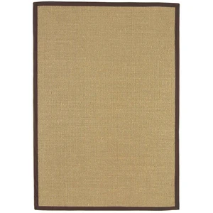 Novatrend Tapis en fibre végétale marron chocolat 120x180 cm
