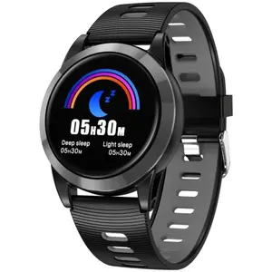 Yonis Montre Connectée iOs Android Smartwatch Tactile Ips 1.3 Pouce 2.5D Sport Noir pas cher