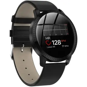 Comparateur de prix : Yonis Montre Connectée iOs Android Smartwatch Sport Cardio Traqueur D'Activité Noir