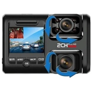 YONIS Dashcam Vision Nocturne 2160P Panoramique 360° Sécurité ADAS WiFi