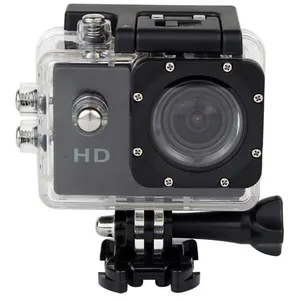 Yonis Mini Caméra Sport HD 1080P Etanche 30M Ecran 1.5'' Photos Vidéo Angle 140° Noir + SD 4Go