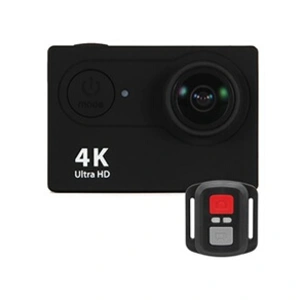 Yonis Caméra Sport 4K Action Grand Angle 170° Wifi iOs Android Photo 12 Mp HDMI Noir + SD 64Go pas cher