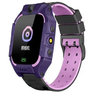 Montre Connectée Enfant Caméra Géolocalisation SOS Jeux Violet YONIS pas cher