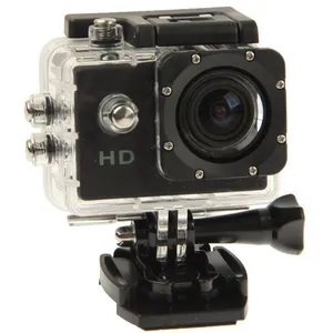 YONIS Mini Caméra Sport HD 720P Etanche 30M Ecran 1.5' Photos Vidéo Angle 140° Noir + SD 8Go