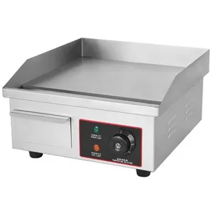 Yonis Plancha Électrique Professionnelle 1500W Inox Anti-Corrosion Pour Stea... pas cher