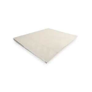 Comparateur de prix : Drap plat en coton 240x300 cm PERCALE ecru, par Soleil d'ocre