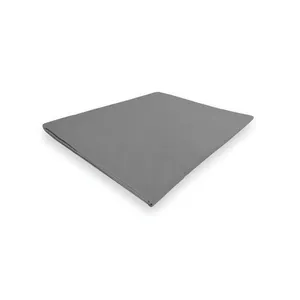 Comparateur de prix : Drap plat en coton 260x300 cm PERCALE gris, par Soleil d'ocre
