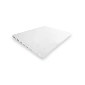 Comparateur de prix : Drap plat en polycoton 260x300 cm percale blanc, par Soleil d'ocre
