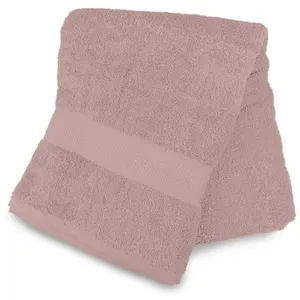 Comparateur de prix : Maxi drap de bain en coton 500 gr/m2 100x140 cm LAGUNE rose, par Soleil d'ocre