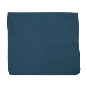 Comparateur de prix : Serviette de toilette en coton 500 gr/m2 LAGUNE bleu canard, par Soleil d'ocre