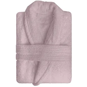 Peignoir en coton 500gr/m2 LAGUNE, par Soleil d'Ocre rose pas cher