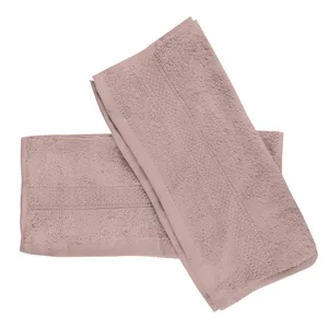 Comparateur de prix : Soleil d'ocre, Lagune Lot de 2 Serviettes invité, Coton, Rose, 30x40 cm