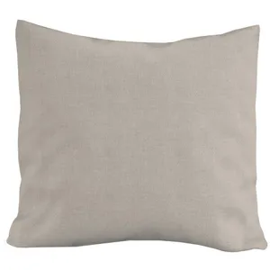 Comparateur de prix : Coussin décoratif lin coton 45x45 cm LINO natura, par Soleil d'Ocre