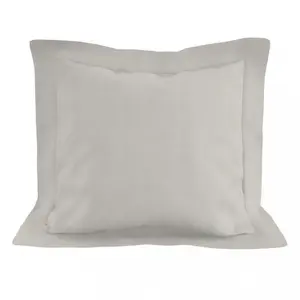 Taie d'oreiller en coton 57 fils 63x63 cm UNI lin, par Soleil d'ocre pas cher