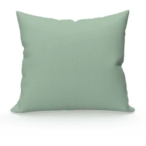 Soleil d'ocre, Taie d'oreiller, Coton 57 Fils, Vert d'eau, 63x63 cm pas cher