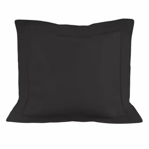 Comparateur de prix : Soleil d'ocre, Taie d'oreiller en Coton 63x63 cm Percale Anthracite