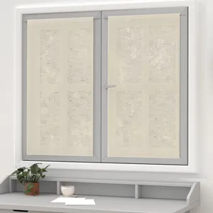 Soleil d'ocre, Paire de Brise bise Lin 60x160 cm Linen Naturel pas cher