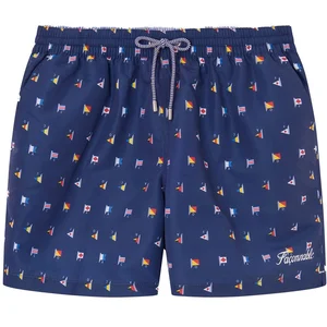FaÇonnable Short De Bain Flags