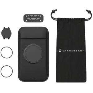 Support magnétique vélo Shapeheart - noir - XXL pas cher