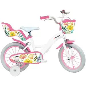 V ©lo Kids 12 Fille Papillon TOPLIFE pas cher