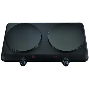 Réchaud plaque céramique 2 feux HHP2500-2 CARREFOUR HOME pas cher