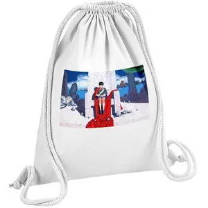 Non communiqué Fabulous Sac de Gym en Coton Blanc Akira Enfant Prince 12 Litres pas cher