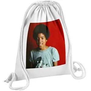 Fabulous Sac de Gym en Coton Blanc Michael Jackson Enfant 1971 12 Litr... pas cher