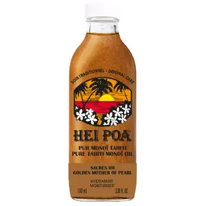 Comparateur de prix : Hei Poa Soins pour le Corps Pur Monoï de Tahiti Nacres Or 100ml