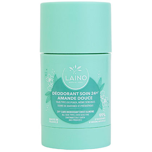 Comparateur de prix : Laino Déodorant Soin 24h Amande douce Stick