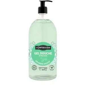 Comparateur de prix : Le Comptoir Du Bain - Gel Douche Extra Doux Amande Douce Flacon 1L