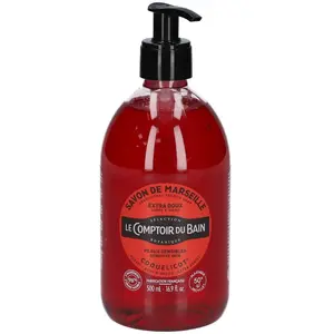 Comparateur de prix : Le Comptoir du Bain Savon de Marseille Extra Doux Coquelicot | 500 ml