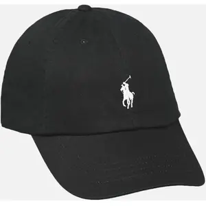 Comparateur de prix : Casquette de baseball coton chino 710667709 par Polo Ralph Lauren Noir T.U Accessoires