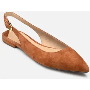 Comparateur de prix : Londyn Slbck-Flats-Slingback par Lauren Ralph Lauren Marron 37 Femme