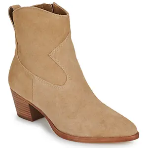 Harpher-Boots-Bootie par Lauren Ralph Lauren Beige 36 Femme