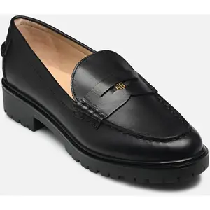 Marli-Flats-Loafer par Lauren Ralph Lauren Noir 39 1/2 FemmeVendu parsarenza