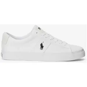Chaussures Ralph Lauren Sayer Canvas blanc pur - 41 pas cher