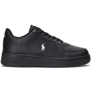 SNEAKERS UOMO RALPH LAUREN MASTERS CRT LTHBLACK/WHITE pas cher