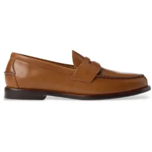 ALSTON PENNY-CASUAL SHOE-LOAFER par Polo Ralph Lauren Marron 46 Homme pas cher