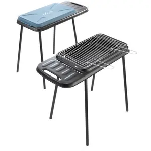 Barbecue À Charbon De Bois Nomade S20 Bleu Hyba - L'unitéVendu parcarrefour