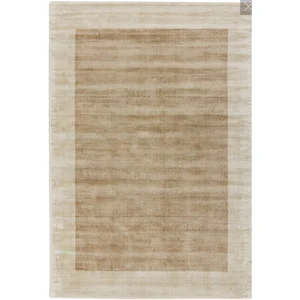 Novatrend Tapis à bordures en viscose beige clair 120x170 cm pas cher
