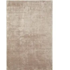 Novatrend Tapis luxe designer en Viskoseblanc cassé 200x300 cm