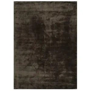 Novatrend Tapis luxe designer en Viskosenoir 200x300 cm