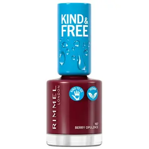 Comparateur de prix : Rimmel Kind & Free vernis à ongles teinte 157 Berry Opulence 8 ml