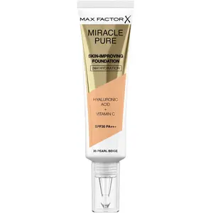 Comparateur de prix : Fonds de teint & Bases Max Factor  Miracle Pure Foundation Spf30 35-pearl Beige
